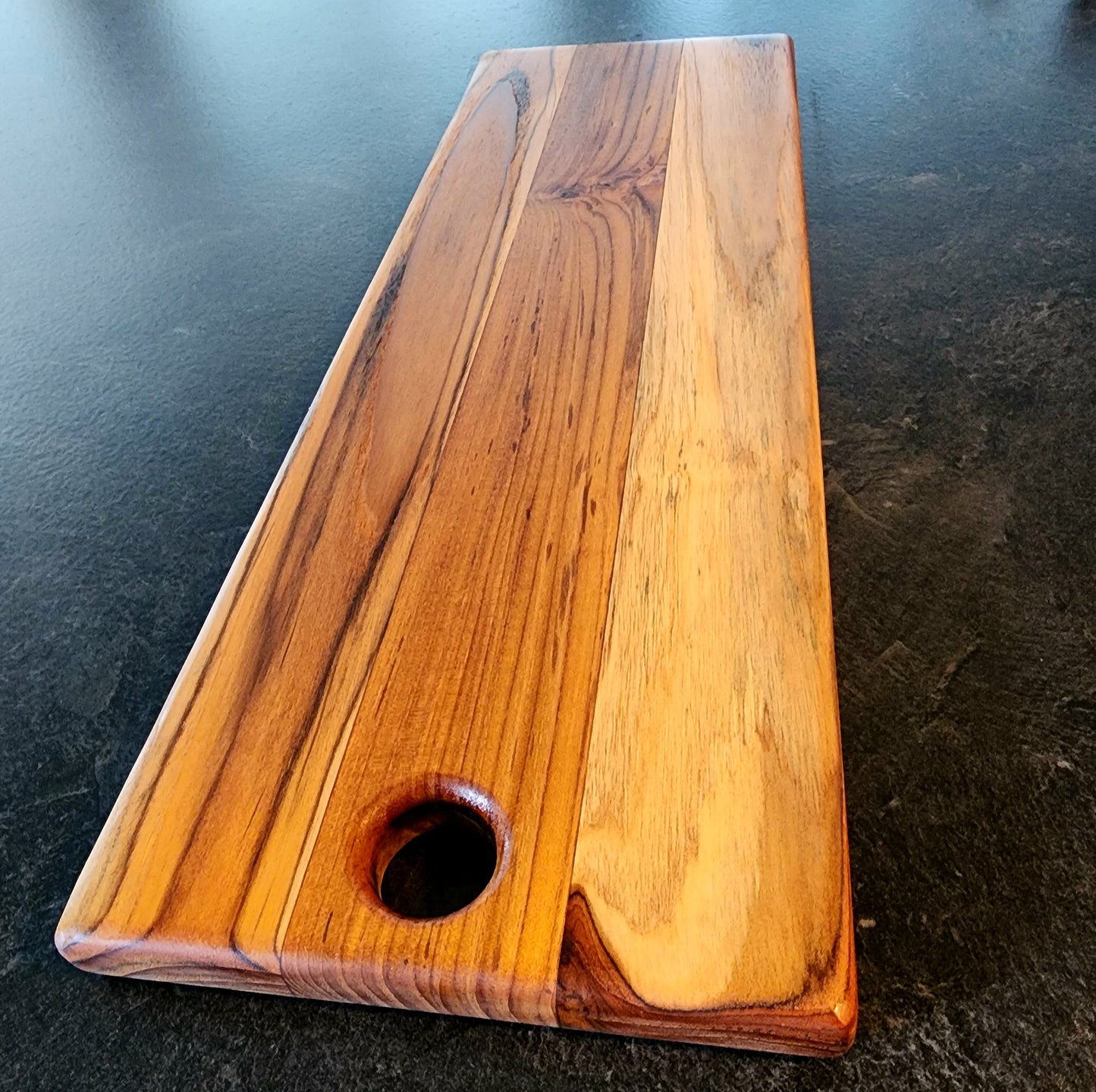 Long Teak Cutting Board